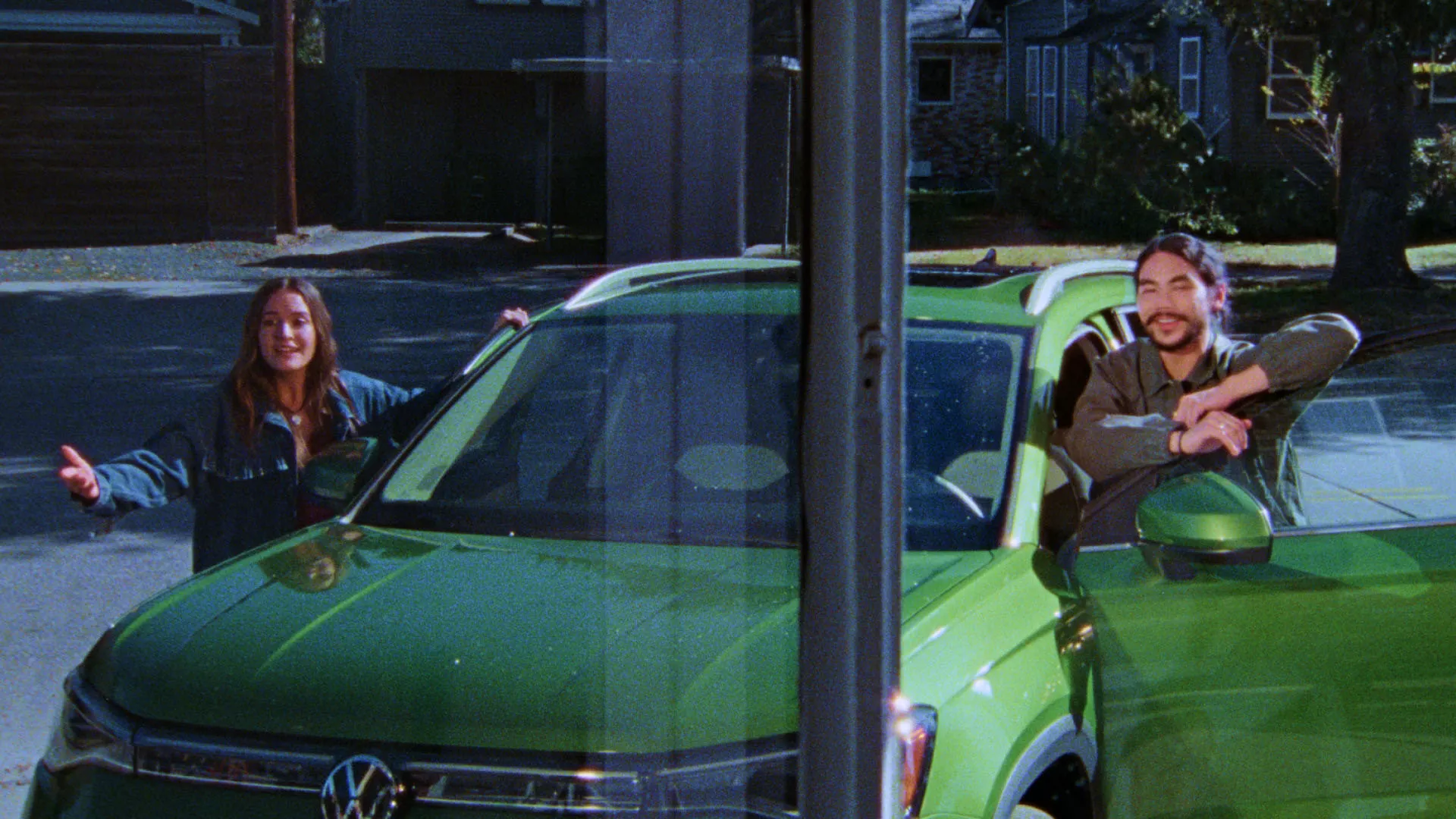 GET Rent a Car clients with a green car